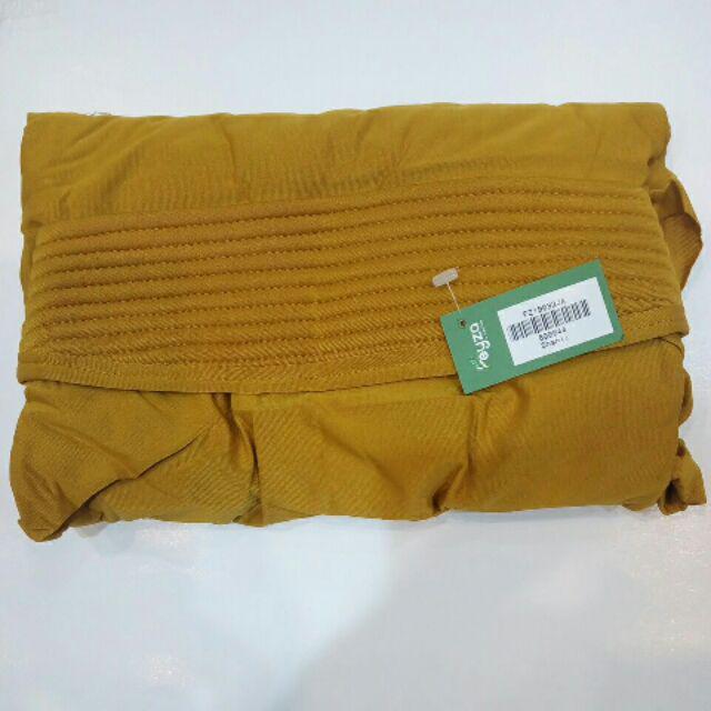 Jilbab Instan Pet Kecil Feyza Sintya | Kerudung Instan Promo Hijab Instan Bergo Pet Antem-Kuning Kunyit