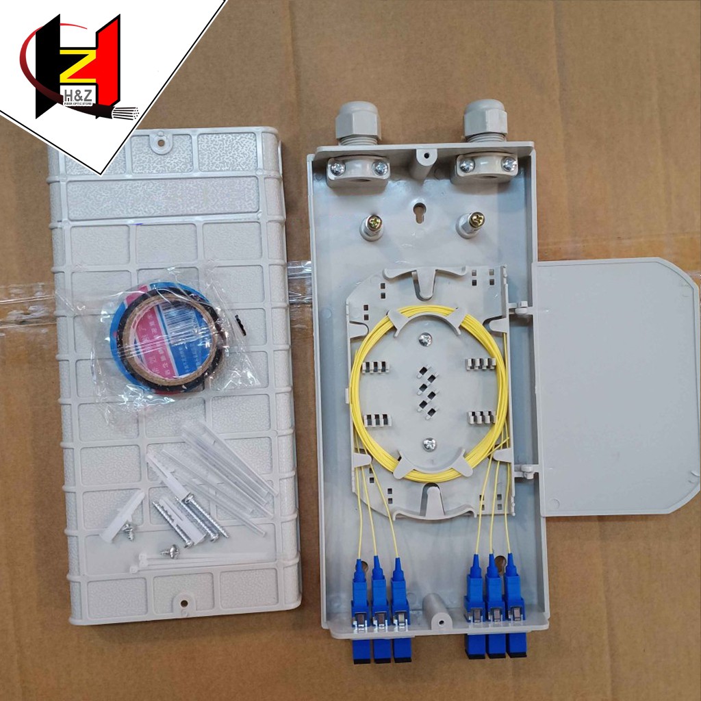 Roset 6 Core/Otb 6 Core/Roset FTTH 6 Core/Fiber Optik FTTH Lengkap