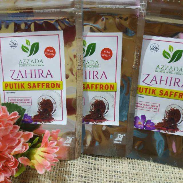 

SAFRON SACHET || REMPAH SAFRON TERAPI KESEHATAN || Zahira safron untuk 500-1.5ml air