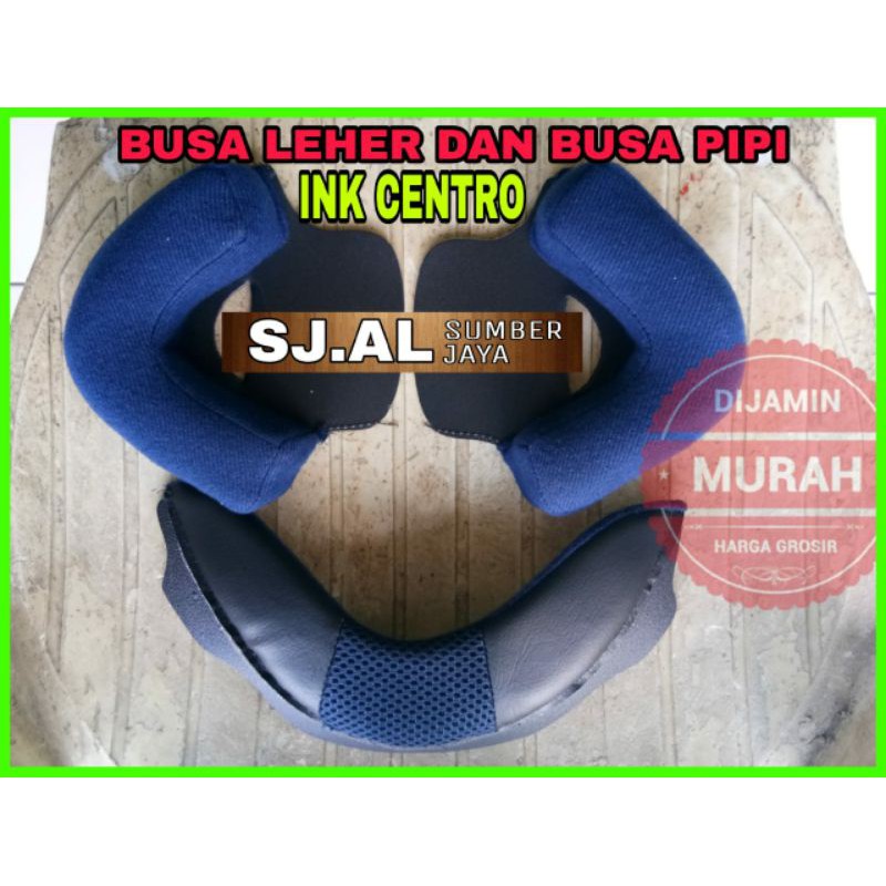 paket ekonomis busa helm ink centro bupiler busA pipi dan leher