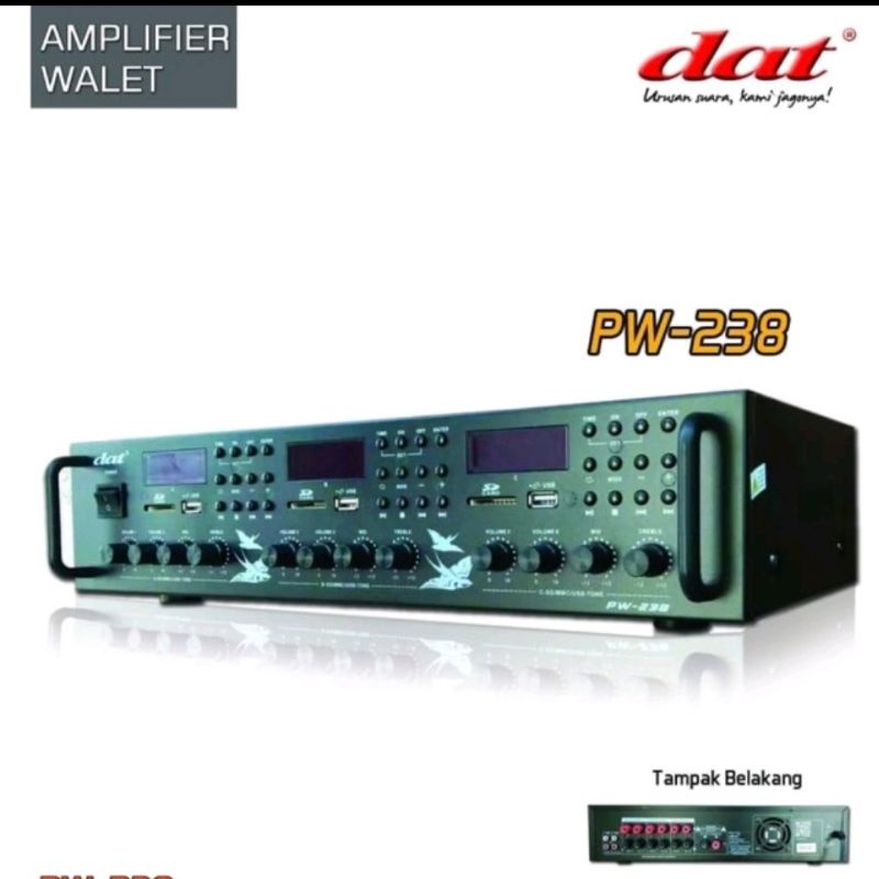 ampli walet dat 238 ampli panggil walet dan inap