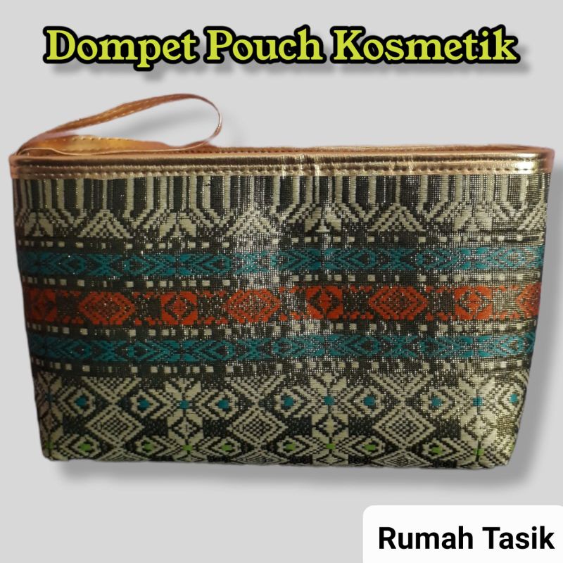 Pouch Kosmetik / Tas Dompet Multifungsi Promo Rumah Tasik