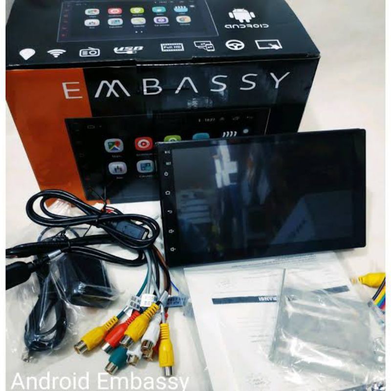HU android EMBASSY 10inch ram 2/32 fulltouchscree best product
