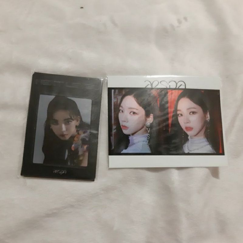Holo Filmset Karina aespa Photo magnet Phomag Photocard PC Black Mamba Next Level