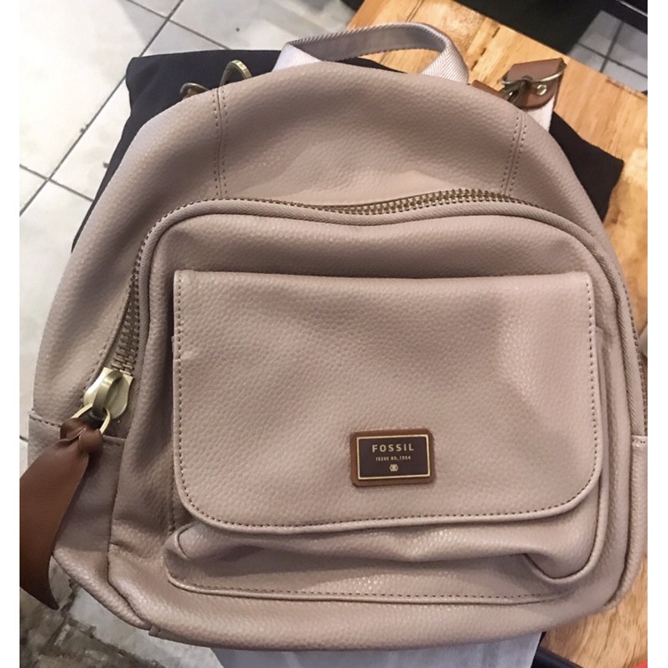 Tas Premium Fossil Backpack Ransel Shoulder