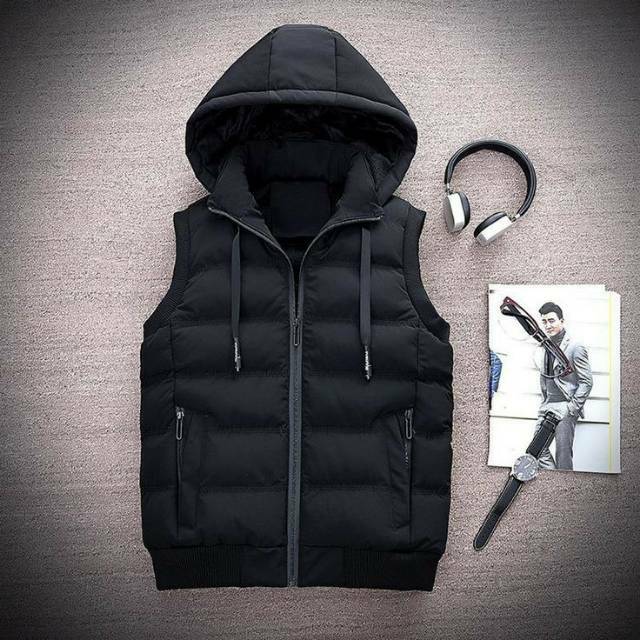 Jaket rompi winter rompi hoodie / rompi gelembung