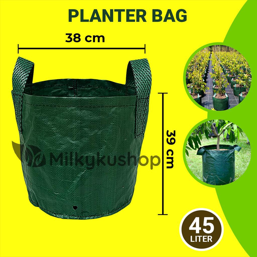 PLANTER BAG EASY GROW STANDAR 45 LITER - HIJAU