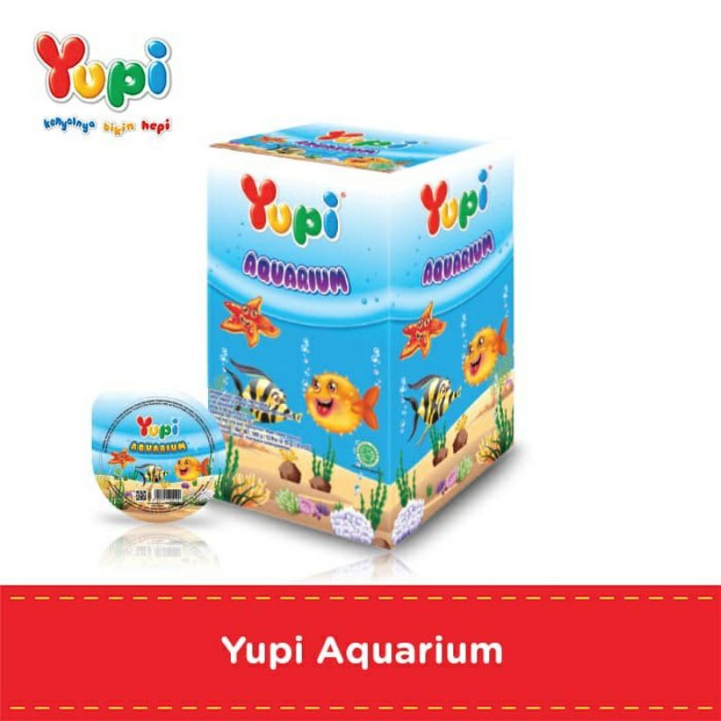 

Yupi Aquarium box isi 12pcs