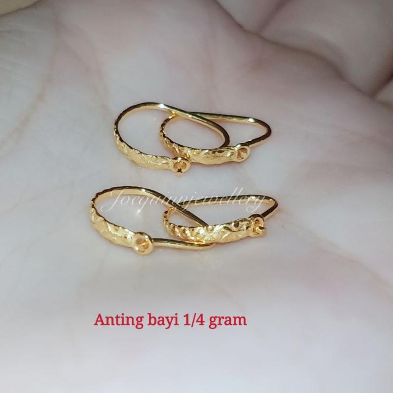 COD anting bayi lonjong emas muda