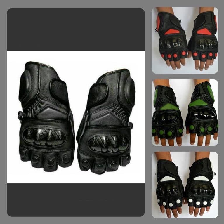 Sarung Tangan Motor BATOK Pendek Kulit Asli Leather Gloves Original Garut