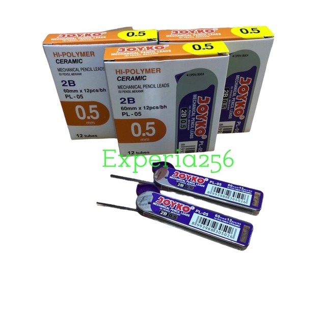 

Isi Pensil Mekanik 2B 0.5mm Joyko PL-05