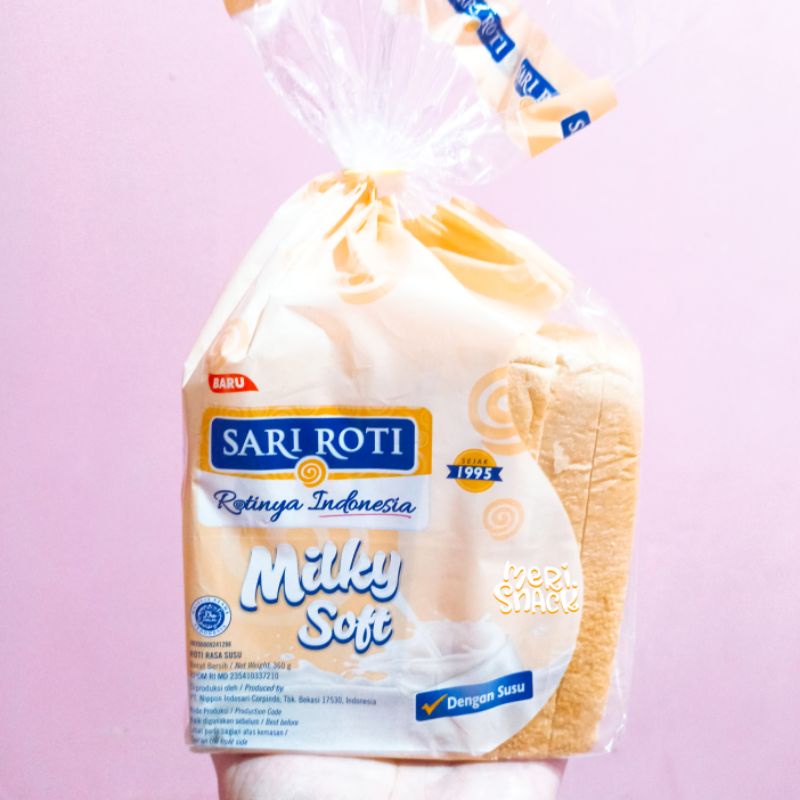 Jual Sari Roti Milky Soft 360gr / Roti Tawar | Shopee Indonesia