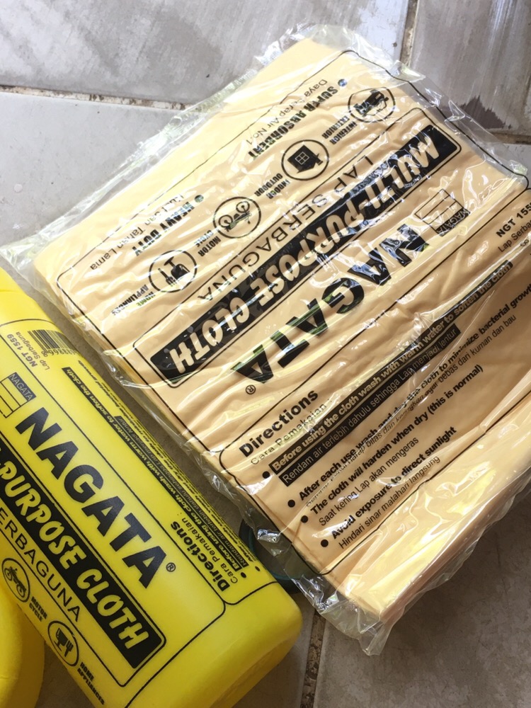 Nagata 1559 Kanebo Kain Lap Serbaguna Handuk Mobil Motor Multi Purpose Cloth