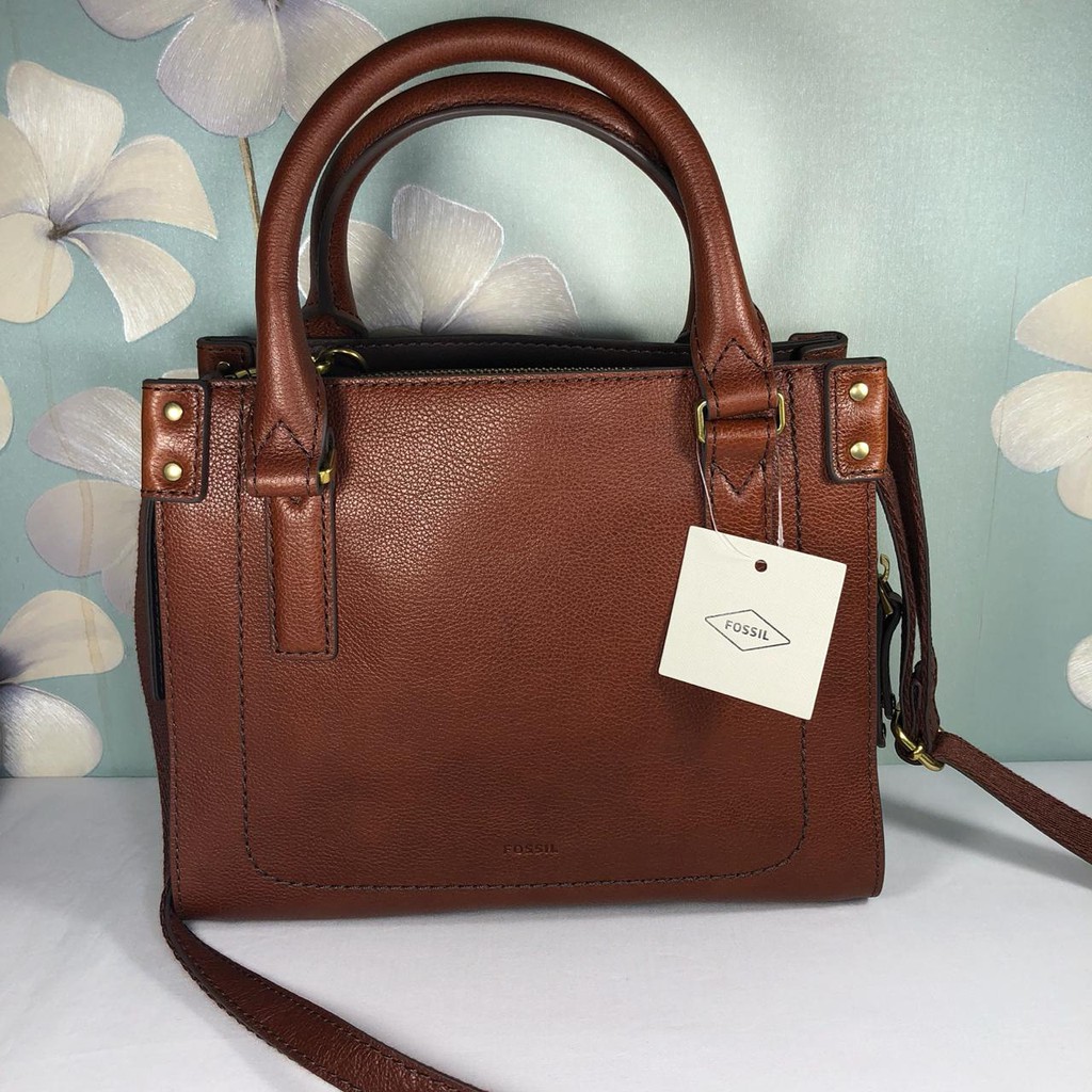 fossil claire mini satchel