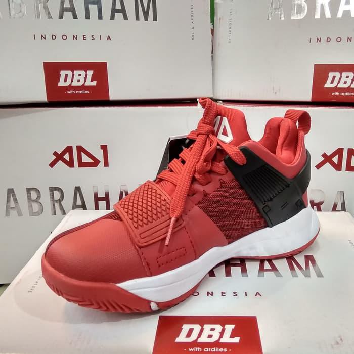 SEPATU BASKET ARDILES DBL AD1 KIDS - HITAM, 35 KODE 368