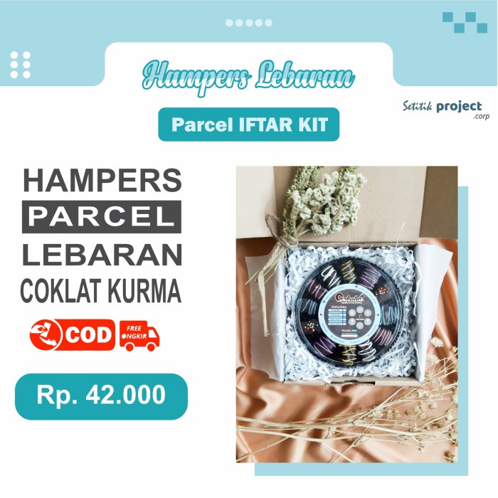 

Coklat Lebaran - Hampers Lebaran Parcel Lebaran Kurma Coklat Paket Iftar Kit