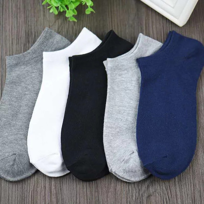KAOS KAKI PENDEK POLOS / KAOS KAKI ANGKLE POLOS / KAOS KAKI MATA KAKI POLOS GROSIR-1
