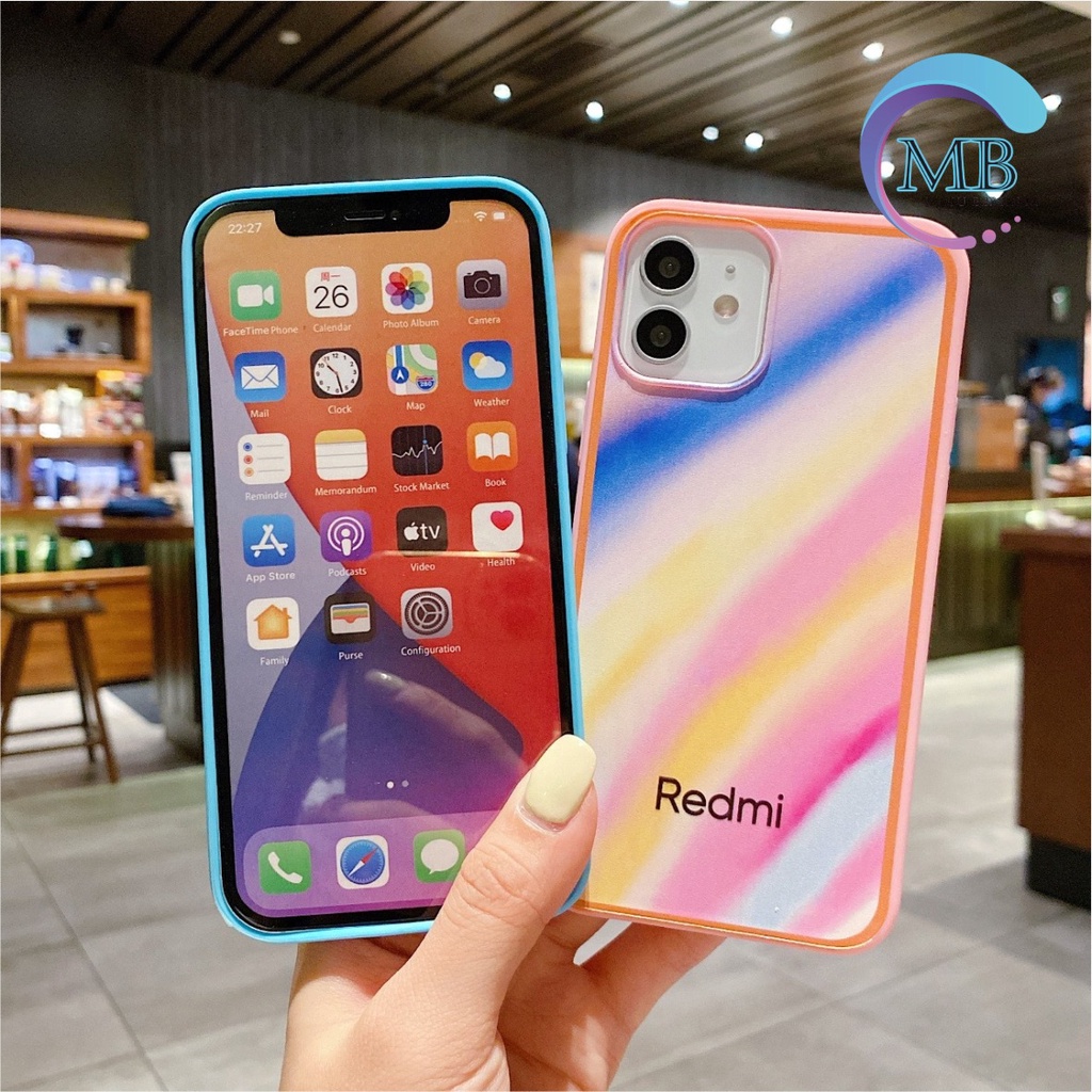 SS044 SOFTCASE RAINBOW XIAOMI Redmi 4 4A 5 5A 6A 7 8 9 9a 9c NOTE 5 8 9 10 PRO 9T POCO M3 MB2244