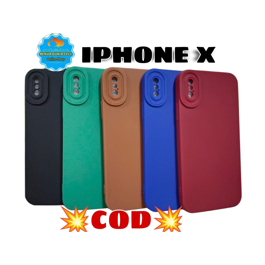 FOR IPHONE X XS, XR, XS MAX - SOFTCASE PRO KAMERA PC FOR IPHONE XS MAX // X / XS // XR - BDC