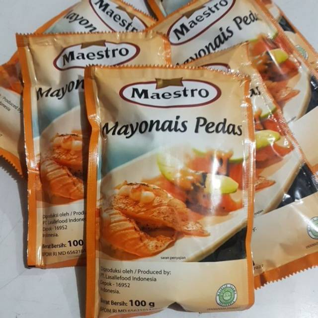 

Maestro mayo pedas 100gr