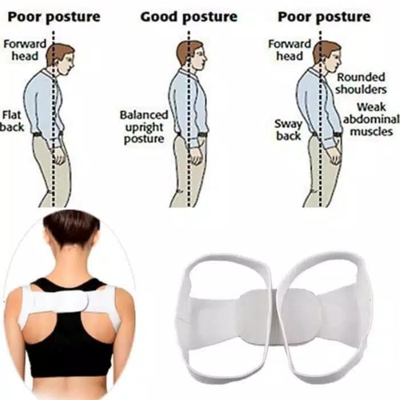 Mrcaisen ALAT TERAPI PENEGAK TULANG PUNGGUNG BUNGKUK bongkok pungung power magnetic posture