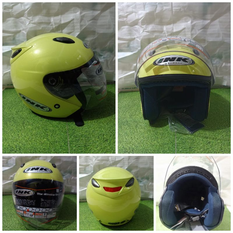 HELM INK CENTRO KUNING LEMON ORIGINAL