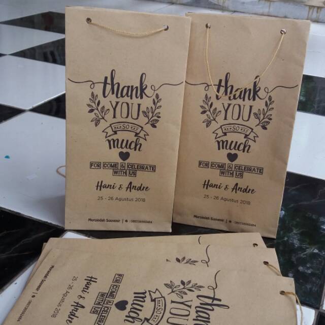 

Paperbag telenan 13x3x24