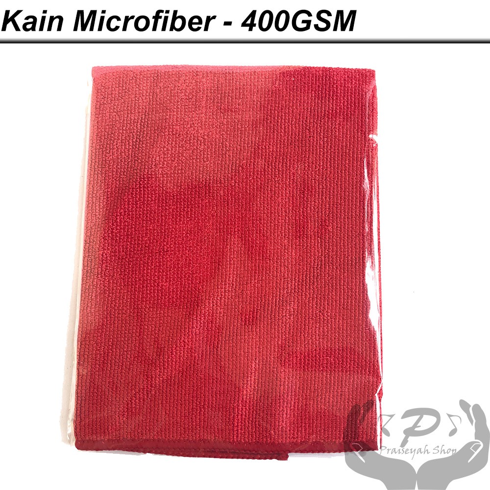 Kain Microfiber 40 x 40 cm 400 GSM Lembut