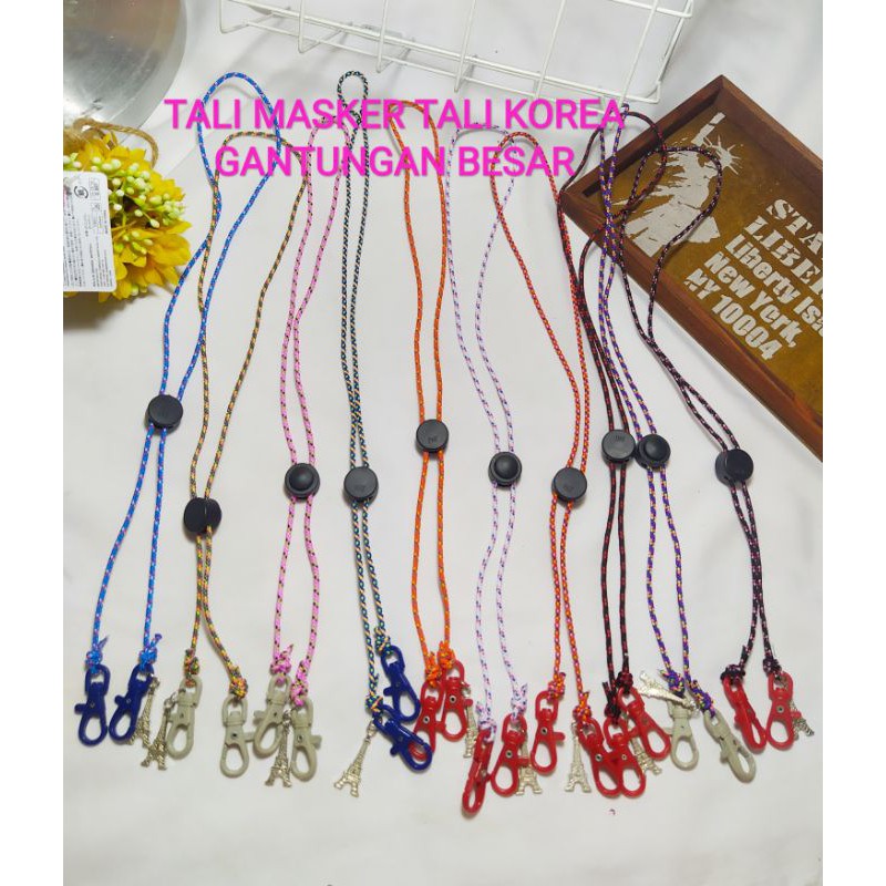 TALI MASKER/PENGAIT HIJAB/GANTUNGAN KACAMATA TALI KOREA 02