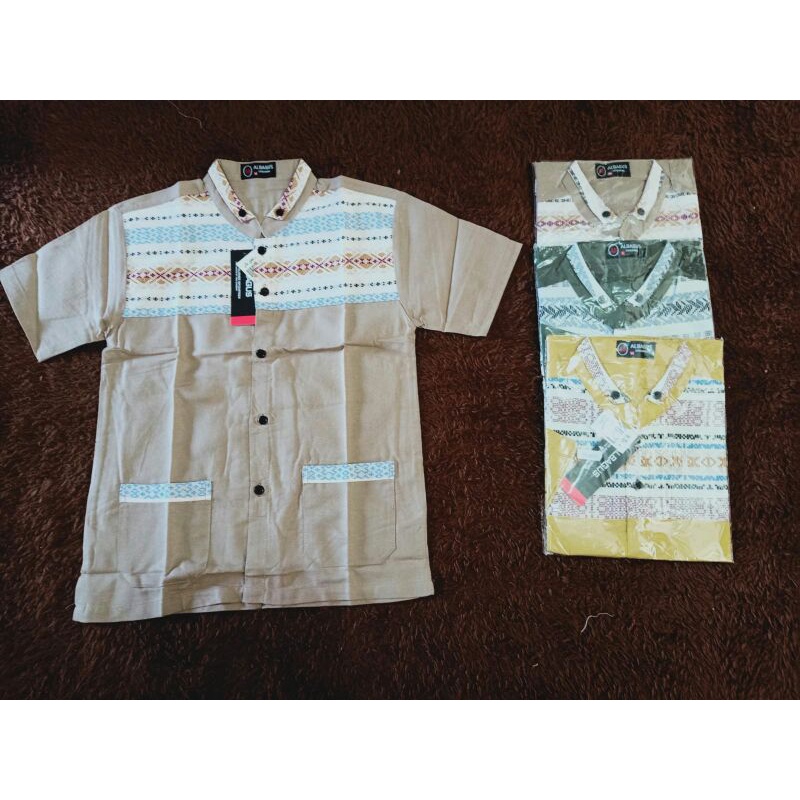 Al-Bagus Baju koko anak tanggung 7-12 thn / Baju muslim anak murah