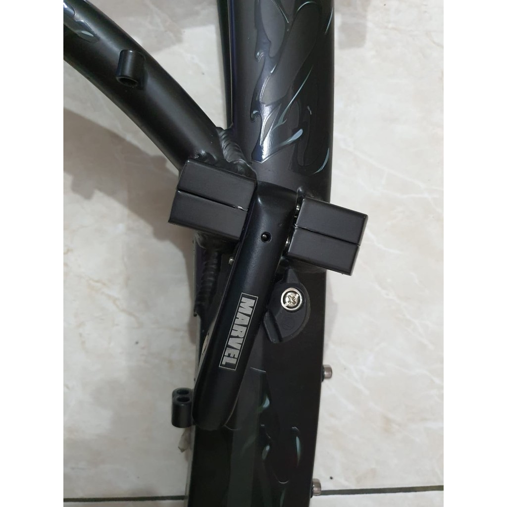 Frame Fork Ecosmo Venom Discbrake 20 inch Alloy Diskbrake db 22 inchi Allumunium  Alluminium