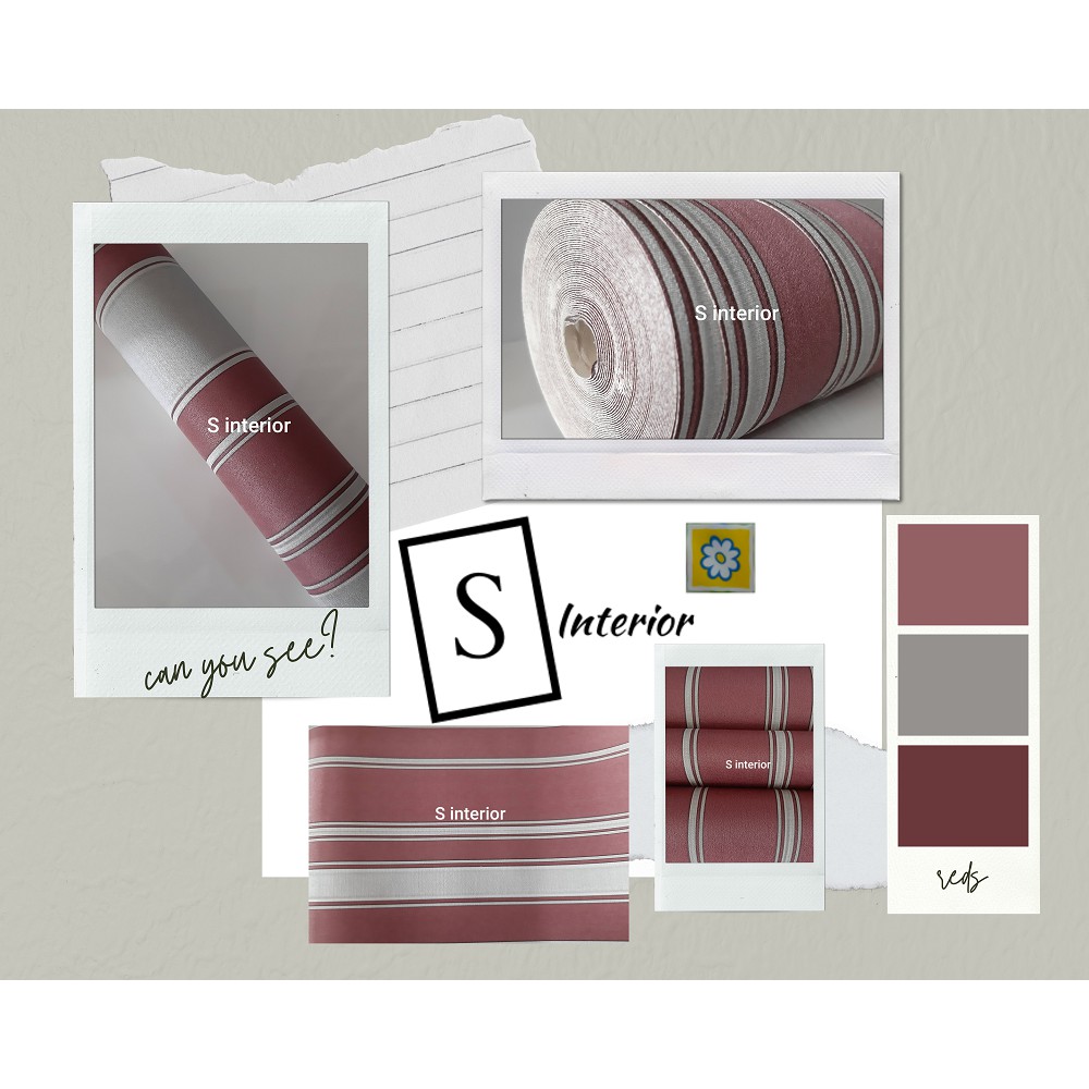 COD Dekorasi Dinding Wallpaper Dinding Vynil