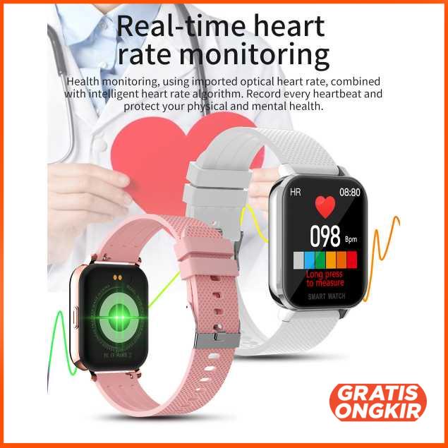 SKMEI Smartwatch Heart Rate Blood Oxygen Stainless Steel - MT28S