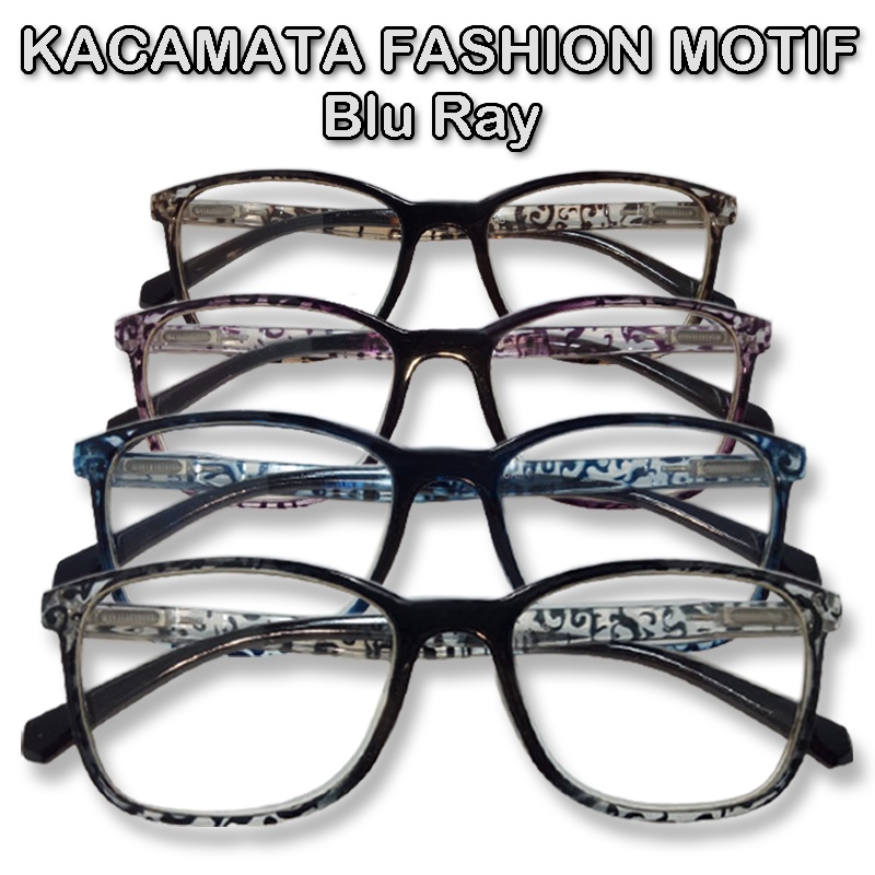 Kacamata Anti UV Radiasi Fashion Optik Sunglasses Wanita Frame Pria Unisex Tren Korea Murah Kacamata Komputer Kacamata Dewasa Transparan Blueray Eyeglasses Blue Ligh Bloocking