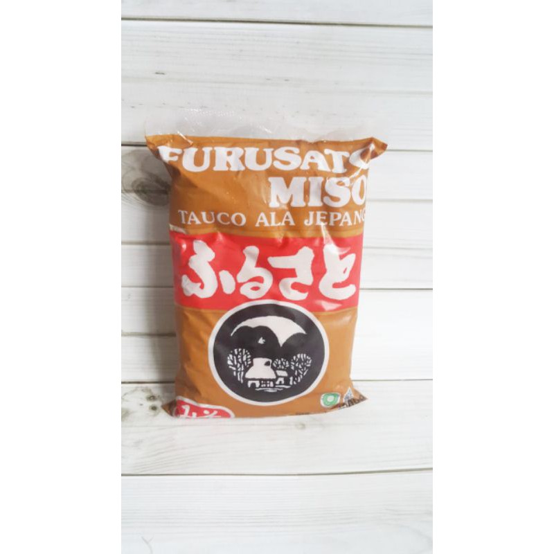 Furusato Pasta Miso Merah 1 kg Halal │ Tauco Ala Jepang untuk Sup Miso Soup