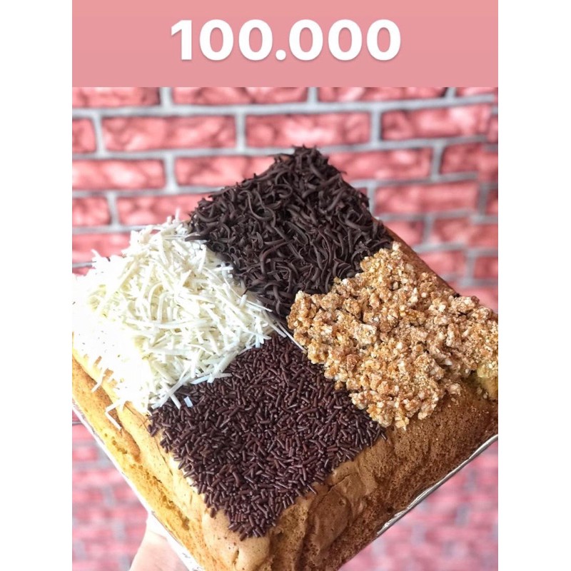 

Bolu Jadul Sponge Cake Coklat Keju Meises Nougat