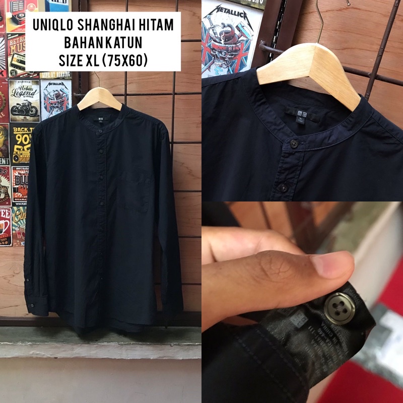 KEMEJA UNIQLO SHANGHAI SECOND