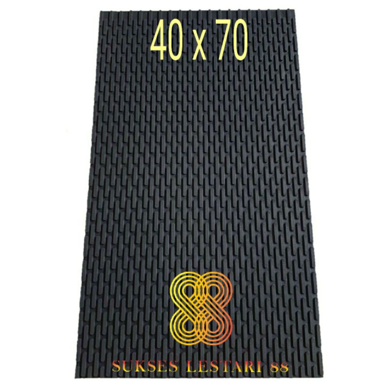 Keset Karpet Karet Anti Slip Multiguna / Alas Mesin - Ridge Mat