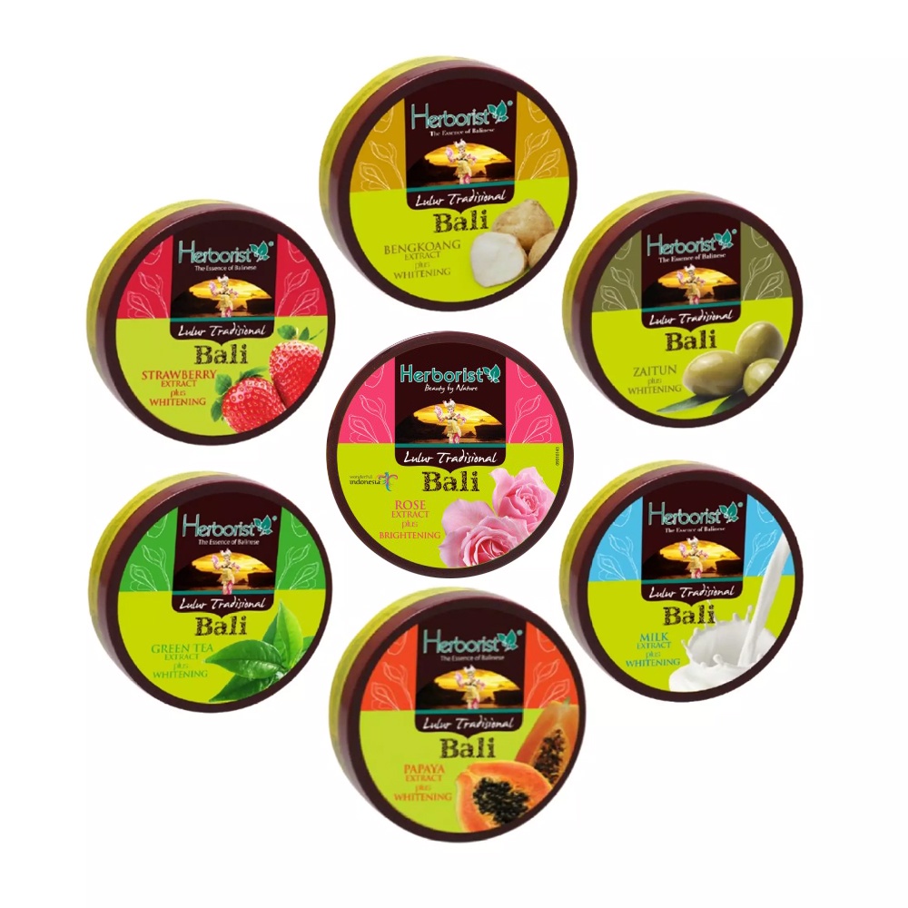 Herborist Lulur Bali Tradisional 100gr / 200gr | Herboris Lulur Bali