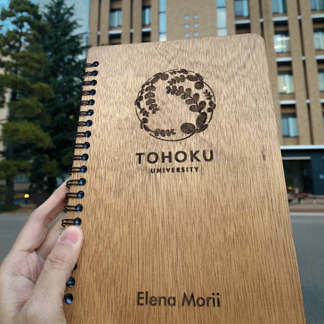 

Buku Agenda NOTEBOOK A5 Cover Kayu - by Kayuyo Custom Grafir