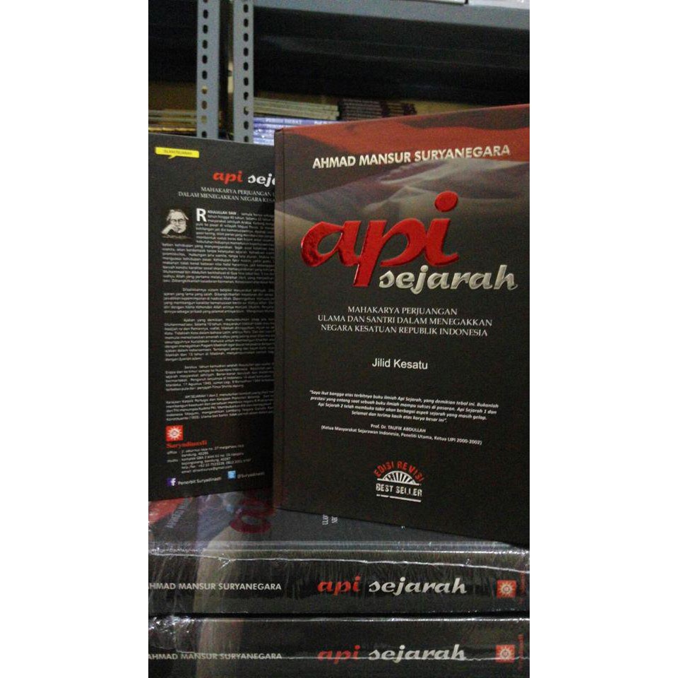 Hist | Buku Api Sejarah Jilid 1 Dan Jilid 2 | Buku Original Bukan Bajakan