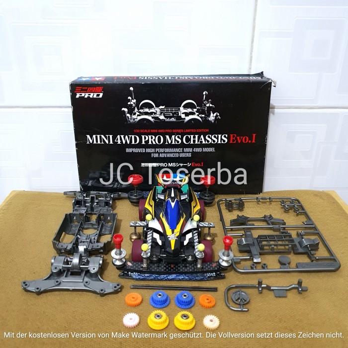 ミニ四駆 PRO MS CHASSIS Evo.1 カーボンセット おまけ付き