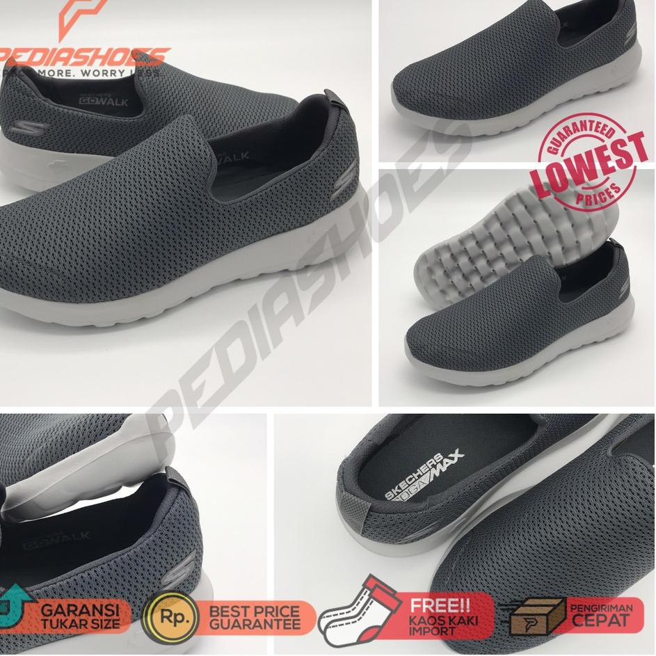SKECHERS / SEPATU SKECHERS PRIA / SKETCHER / SKECHER GOWALK MAX - WIDE 0E8