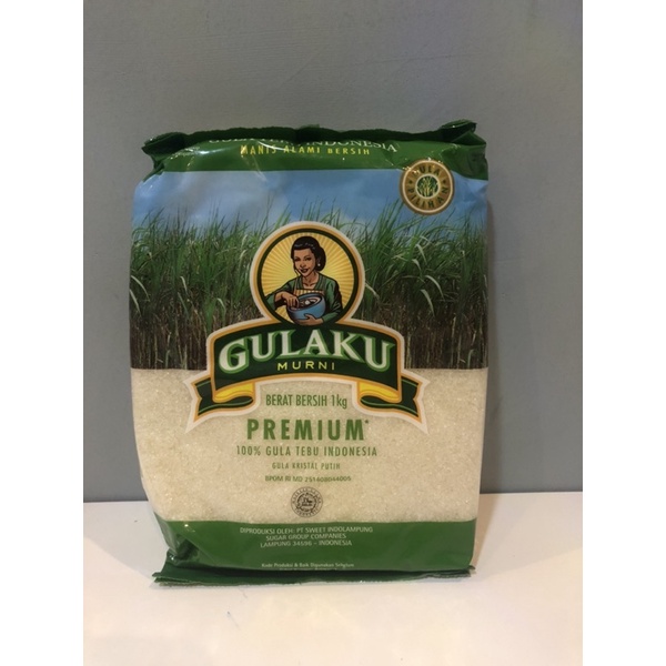 

GULAKU PREMIUM GULA PASIR KEMASAN 1KG