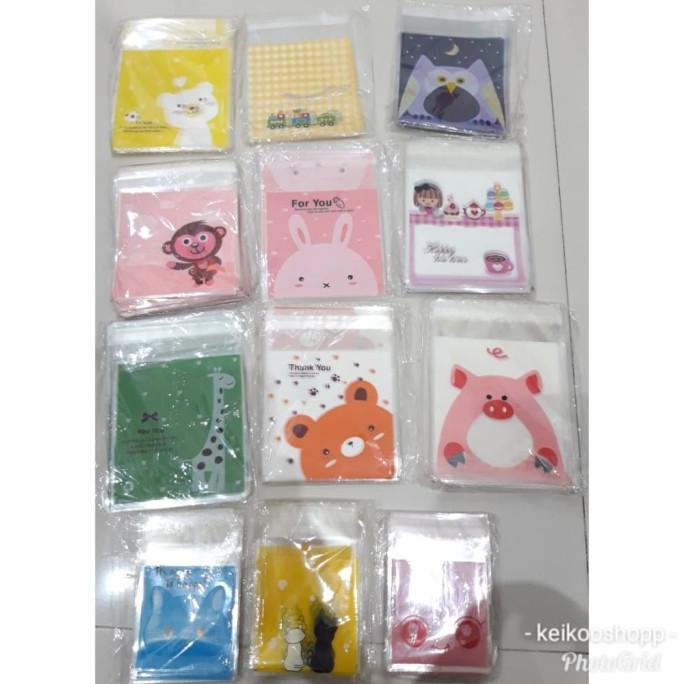 Plastik kemasan lucu Cookies kemasan cemilan kue permen
