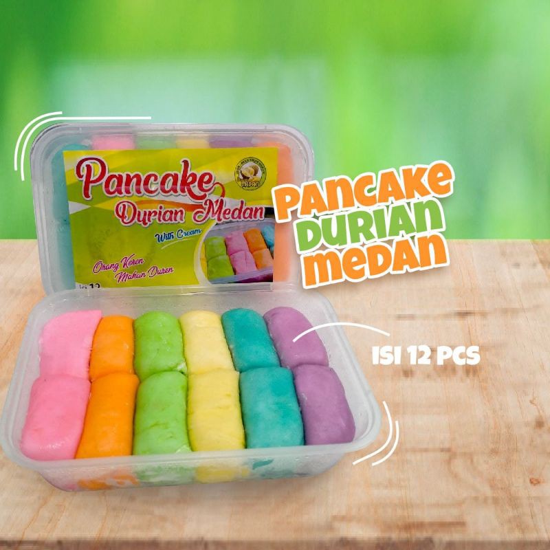 

Pancake Durian Medan isi 12