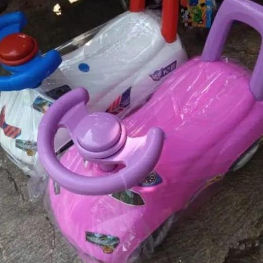 Mobil dorong polisi - mobilan duduk - mobil anak - mainan anak - ride