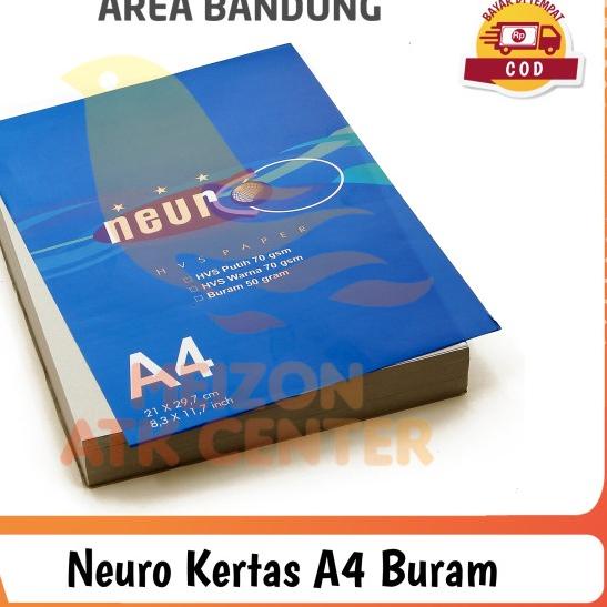 

♣ KHUSUS GOSEND!!! Neuro Kertas Buram A4 / Kertas Koran A4 ATK Murah ✻