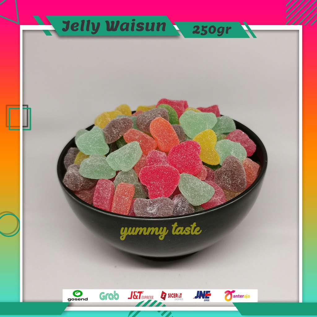 

[250gr] PERMEN JELLY KILOAN / PERMEN YUPI KILOAN / JELLY WAISUN / PERMEN KENYAL