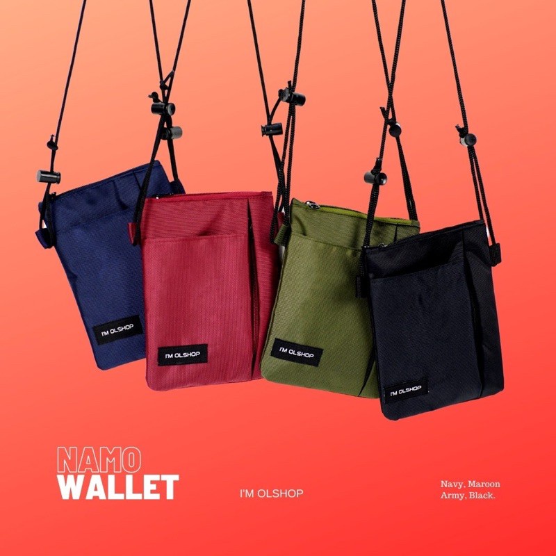 Tas Pria Fashionable Tas Selempang Cowok Best Seller New Arrival O7V0 Hanging Wallet Phone Wallet Sa